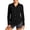 Black, variant on YSUEJPF Womens Long Sleeve Rash Guard Button Down Sun Shirt UPF 50 UV Protection Outdoor Work Dressy Blouses