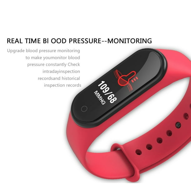 M4 smart watch band heart rate blood pressure monitor tracker fitness wristband sale