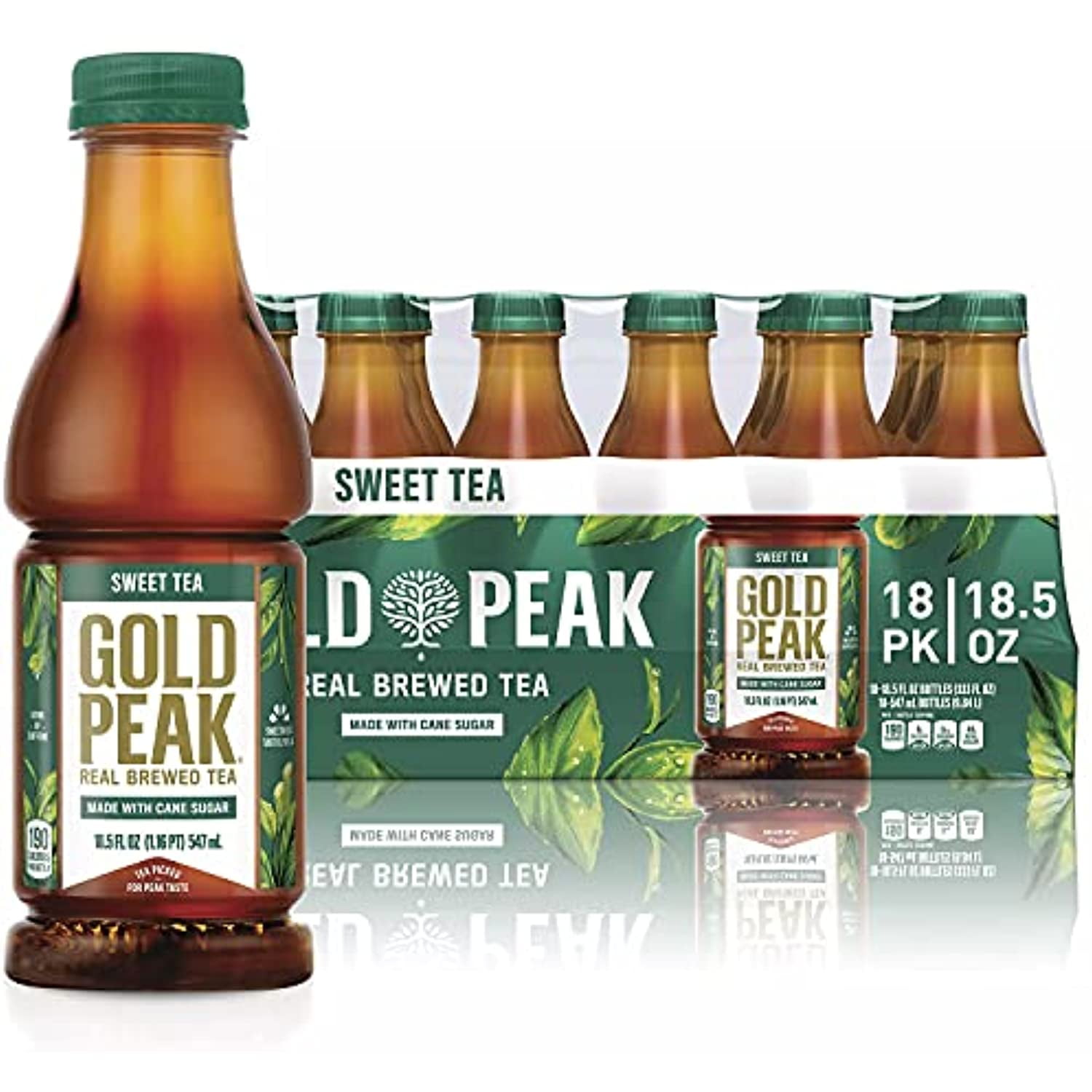 Gold Peak Naturally Sweet Real Brewed Tea, Picked For Peak Taste, Made