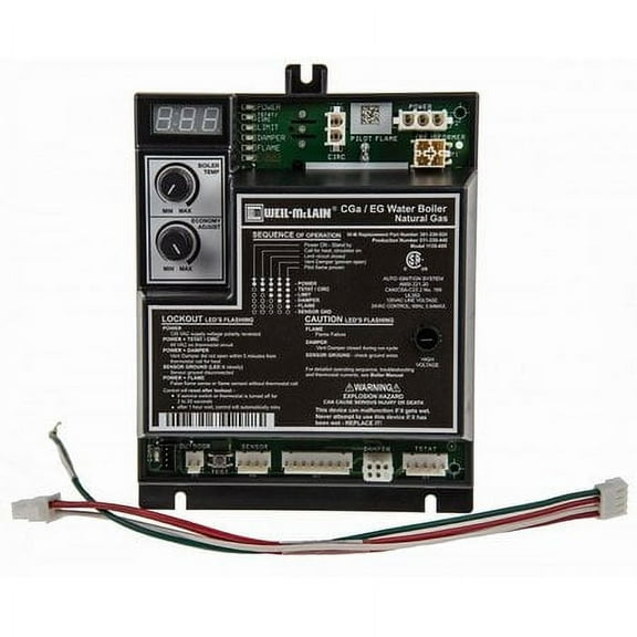 Weil-Mclain 381-330-026 CGa Series 2 Boiler Ignition Control Module w/ Limit Control, Natural Gas