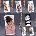 thumbnail image 2 of Princess Female Boss Coffee, funda de teléfono para Samsung Galaxy M23, M13, M33, M53, M11, M21, M31, M51, M12, M22, M32, M52, M20, M14, M54 qiuyongming unisex, 2 of 2