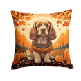thumbnail image 2 of Cocker Spaniel Fall Fabric Decorative Pillow 14 in x 14 in, 2 of 2