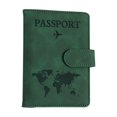thumbnail image 2 of Durable Passport Holder with Transparent ID Window for Easy Access, Slim Profile Fits Easily in Pocket Bag or Briefcase, For International Travel and Business Professionals, Single Unit, By Cosmug, 2 of 7