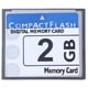 thumbnail image 2 of Tarjeta de memoria flash compacta de 2 GB para cámaras, máquinas publicitarias y ordenadores industriales., 2 of 8