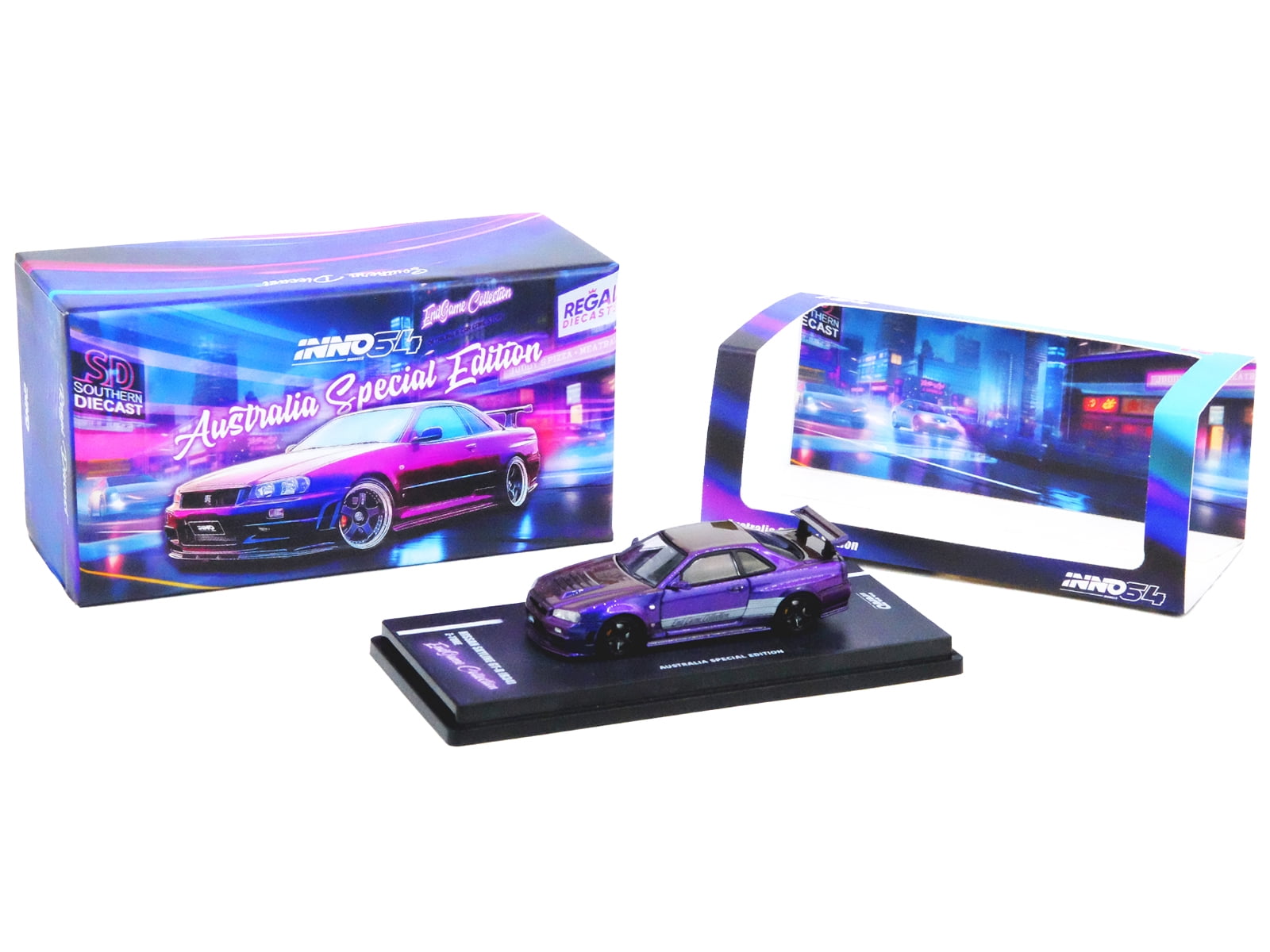 Inno64 Nissan Skyline GT-R R34 Z-Tune Endgame - Walmart.com