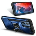 thumbnail image 5 of Compatible for Motorola Moto g PLAY (2024) Phone Case with Tempered Glass Screen Protector, Nagebee Full-Body Protective [Military-Grade] Magnetic Car Mount Ring Holder Durable Cover (Blue), 5 of 6