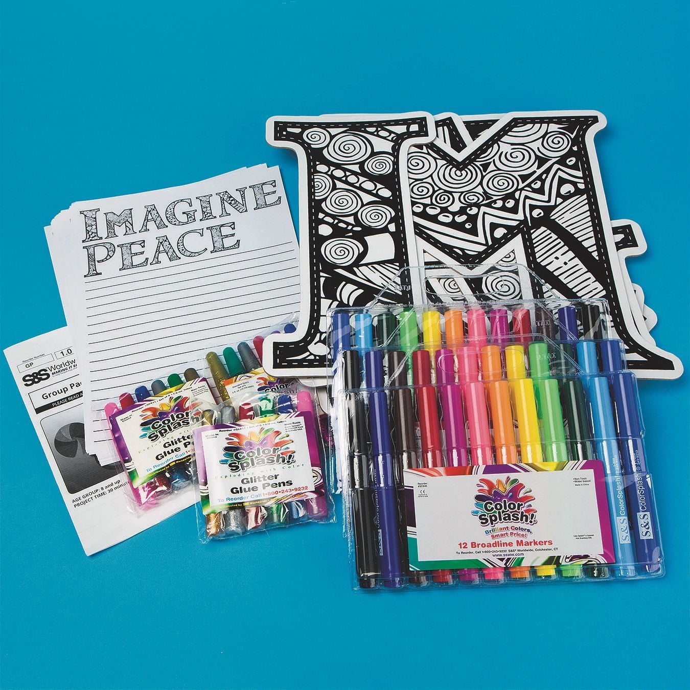 Imagine Peace Collaborative Velvet Craft Kit
