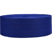 Strapworks Heavyweight Polypropylene Webbing - Heavy Duty Poly Strapping for Outdoor DIY Gear Repair, 2 Inch x 25