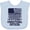 AE-Light Blue, variant on Inktastic Future Correctional Officer Boys or Girls Baby Bib