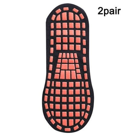 

BAMILL Trampoline Socks Winter Sports Yoga Cotton Non-slip Kids Floor Socks