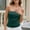 Green, variant on Tube Tops for Women Basic Ruched Crop Top Sleeveless Backless Bandeau Tanks Going Out Sexy Shirts