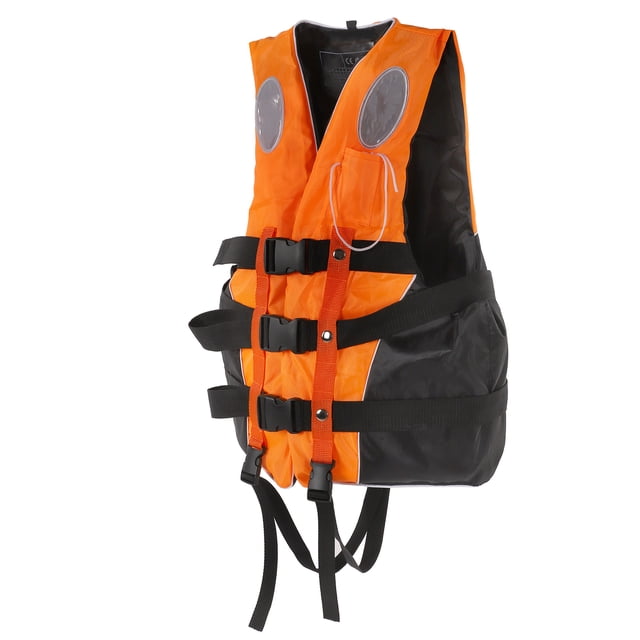 Ymiko Outdoor Swimming Life Vest Jacket Adjustable Adults Children Swim Float Vest
