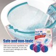 thumbnail image 4 of 4Pcs Automatic Toilet Bowl Cleaner Tablets Fast Acting Quick Dissolving Long-lasting Bathroom Toilet Tank Cleaning Blocks 4pcs, 4 of 8