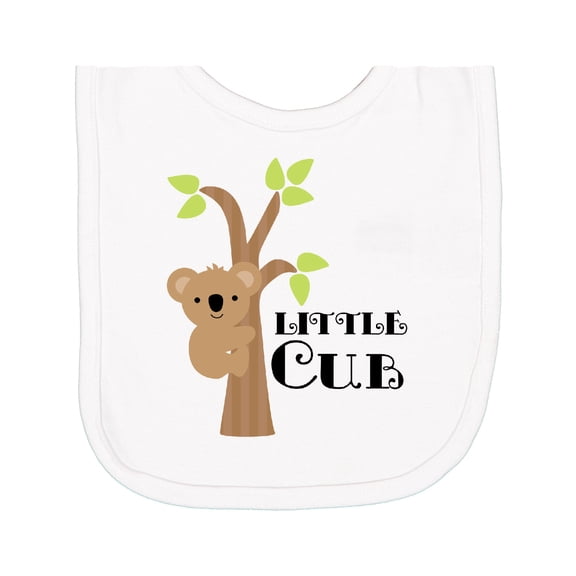 Inktastic Koala Bear Little Cub Newborn Bib