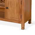 thumbnail image 3 of Benjara Tamara Buffet Server with Drawers- Cabinets- Beige Mahogany Mindi Wood, 3 of 5