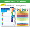 thumbnail image 3 of Global Datebooks Elementary Student Planner AY 2026-2027 - Block Style - 8.5"x11" (Paint Splatter), 3 of 9