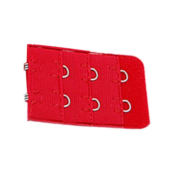 Unique Bargains 5 Pcs Red Bra Extension Extender Extenders 2 Hook