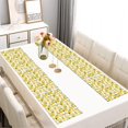 thumbnail image 2 of Yellow Lemon Fruit Slices White Pattern Summer Placemats Table Placemats Set Of 6-Linen Kitchen Washable Placemats Table Mats 11.8"x17.7" Non-Slip Heat Resistant, 2 of 5