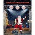 thumbnail image 2 of KFFKFF 900W Snow Machine with 9 LED RGB Lights, 12 LED Lighting Colors, and Wireless Remote, Handheld/Hanging Outdoor Snowflake Machine Fake Snow Machines, 2 of 9