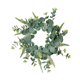 thumbnail image 1 of Anillo de hojas artificiales, simulación de plástico, guirnalda de hojas, decoración, anillo de flores falsas, boda kenally HA8465-00B, 1 of 6