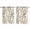 BurlyWood, variant on Kitchen Curtains 84 Inch Length 2 Panels, Black Eucalyptus Leaves Grommets Window Treatment Curtain, Summer Botanical Watercolor Retro Thermal Curtains Drapes for Living Room/Bathroom