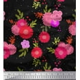 thumbnail image 1 of Soimoi Cotton Duck Fabric Dot,Leaves & Floral Artistic Print Fabric by the Yard 42 Inch Wide, 1 of 1
