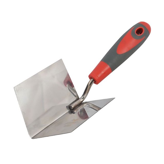 Faithfull - Truelle d'Angle Interne Poignée en Acier Inoxydable Douce 4 x 3 x 3 Po