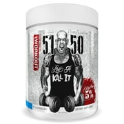 5% Nutrition Rich Piana 5150 High Stim Pre-Workout Powder | Extreme Energy, Focus, Pumps & Endurance | 400 mg Caffeine, Citrulline, Beta Alanine, N-Acetyl L-Tyrosine | 30 Srvgs (Blue Ice)