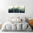 thumbnail image 3 of FCCUYE Mountain Canvas Wall Art Panorama of Yosemite Valley Pictures Painting National Park Modern Artwork Lake Nature Landscape Framed Wall Art for Living Room Bedroom Office Wall Decor - 12"x16"x3, 3 of 6