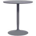 thumbnail image 1 of HOMCOM Table à Manger Ronde avec Base en Acier, Coussinet Antidérapant pour Salon, 1 of 10