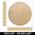 thumbnail image 2 of Kawaii Cute Face Suspicious Wood Shape Unfinished Piece Cutout Craft DIY Projects - 6.25 Inch Size - 1/8 Inch Thick, 2 of 7