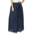 thumbnail image 2 of Bimba Long Flaired Cotton Tulip Skirt Maxi Lace Bogo Gyply Bottoms, 2 of 5