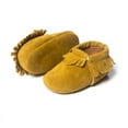 thumbnail image 4 of SHEMALL Baby Tassel Suede Leather Shoes Newborn Candy Color Shoes, 4 of 4
