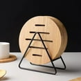 thumbnail image 6 of XYRSRUW Household Mat Storage Rack, Insulated Padded Mat Organizer, Draining Rack Tripod, Kitchen Space-Saving Iron Stand, 6 of 6