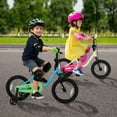 thumbnail image 4 of Costway 16-Inch Kids Bicycle with Adjustable Seat Front Handbrake & Coaster Brake, 4 of 10