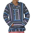 thumbnail image 4 of XIAOCHA Mexican Hippie Surf Poncho Hoodie Sweater Men Pullover Jerga Rug Classic Men's Casual Wear, 4 of 4