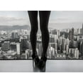 thumbnail image 2 of Schottstaedt, Erik 18x15 White Modern Wood Framed Museum Art Print Titled - City|E|Scape, 2 of 4