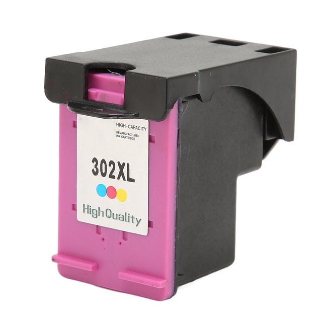 Cartucho de impresión 302XL, esponja duradera de alta densidad, cartucho de inyección de tinta ampliamente Compatible para Officejet Deskjet Envy H 302XLC