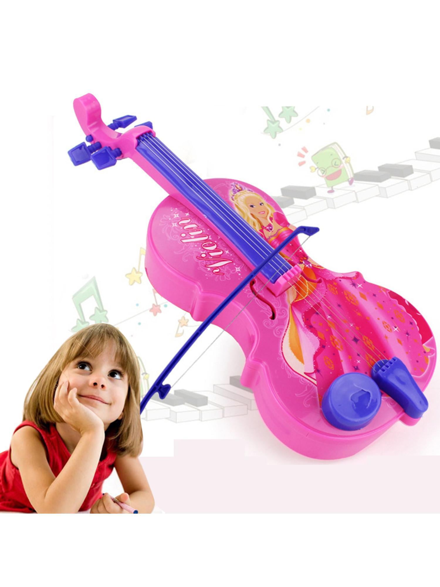 pink violin toy