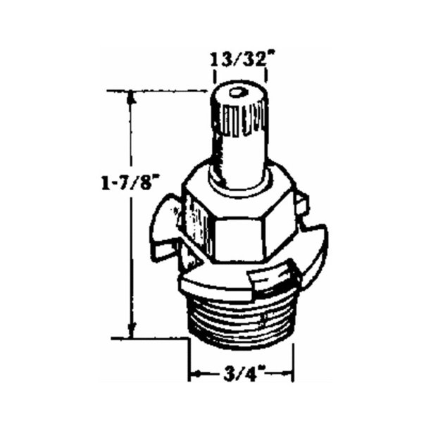 New Us Hardware P119c Utopia Mobile Home Faucet Stem Repair 1971175