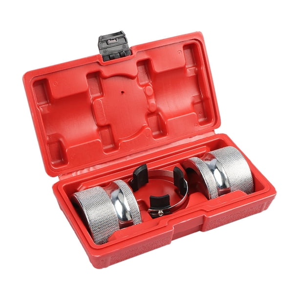 Instalador de retenes de horquilla de motocicleta, herramienta para retenes de aceite de horquilla delantera con estuche, kit de instalación de