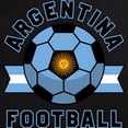 thumbnail image 3 of CafePress - Argentina Football Pajamas - Men's Dark Loose Fit Cotton Pajama Set, 3 of 7