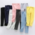 thumbnail image 4 of GYRATEDREAM Girls Leggings Cotton Full Length Leggings Soft Comfortable Leggings Stretchy Tights Pants 1-10T, 4 of 6