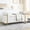 White, variant on Elegant and Colorful - Stylish Storage Bench for Hallway, Providing Comfort and Luxury
