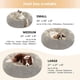 thumbnail image 2 of Dog And Cat Beds, Anti-anxiety Donut Round Warm Beds, 2 of 5