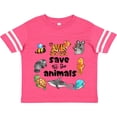 thumbnail image 3 of Inktastic Save All the Animals- Cute Boys or Girls Toddler T-Shirt, 3 of 5