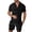 Black, variant on Men Fahion Outfit Men's Suits Casual Outfit Set for Spring Summer Daily Wear Breathable Comfort Fit Polished Style Across Everyday Occasions Beige XL