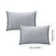 thumbnail image 3 of Funda de almohada de satén tamaño Queen | Funda suave para el cabello y la piel | Tejido suave y refrescante con cierre tipo sobre | Funda de almohada lavable de poliéster para cama o dormitorio, 3 of 6