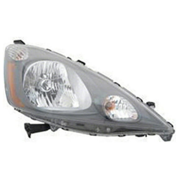 KAI New Economy Replacement Passenger Side Headlight Assembly, Fits 2009-2014 Honda Fit