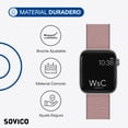 thumbnail image 4 of Correa de Nylon para Apple Watch - SOVICO - Ajustable & Cómodo - 42/44/45 mm, 4 of 5